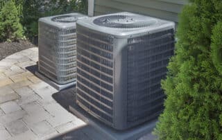hvac heating and air conditioning residential units or heat pumps