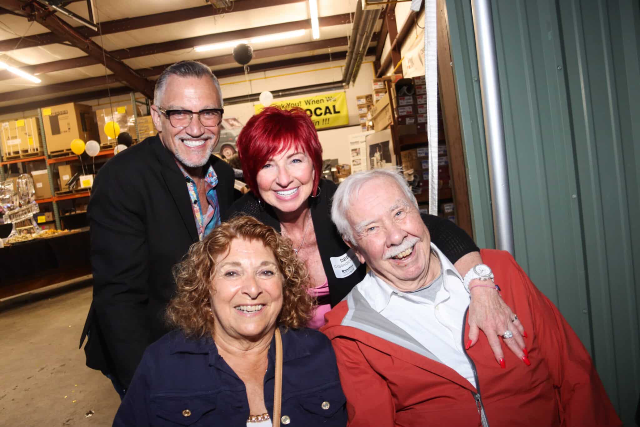 Celebrating 50 Years Duncklee Stonington Guests enjoying the 50th anniversary party atmosphere at Duncklee Cooling and Heating in Stonington, CT.