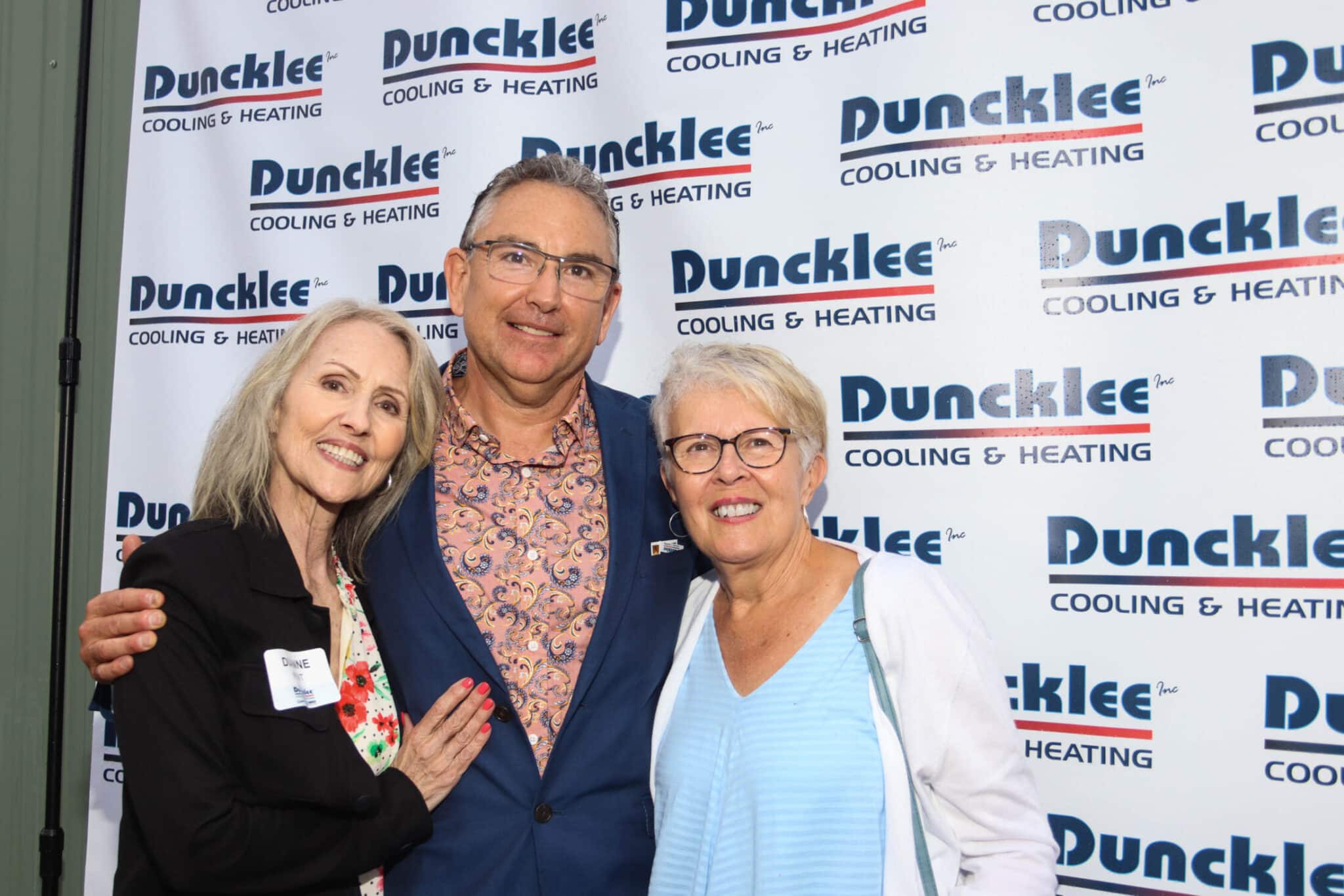 Duncklee Cooling and Heating Anniversary Award A commemorative award presented during the Duncklee Cooling and Heating 50th anniversary in Mystic, CT.