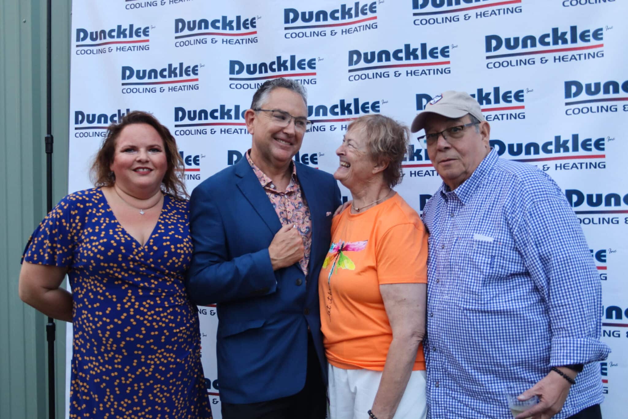 Duncklee Service Team Photo Stonington Members of the Duncklee Cooling and Heating service team at their 50th anniversary in Stonington, CT.