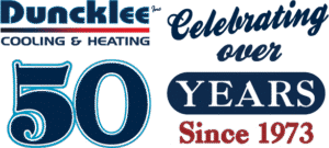 Duncklee Cooling & Heating celebrating over 50 years since 1973