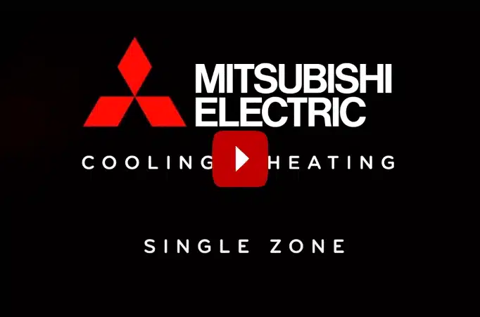 Mitsubishi Electric Cooling & Heating Single Zone Solution in Connecticut
