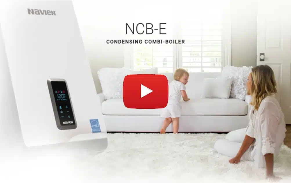 Tankless water heater providing home comfort and continuous hot water in Connecticut