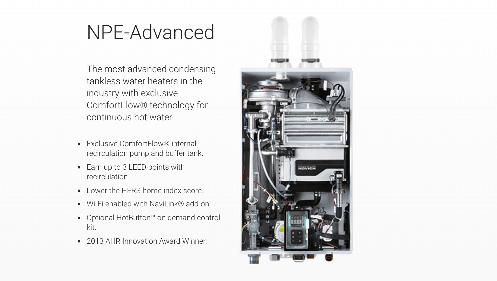 Internal components of a tankless water heater system for efficient heating in Connecticut