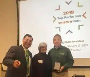 Awarded by Connecticut Green Bank, 2018 Top Performer smart-e Loan 2018 Top Performer smart-e Loan Award at Connecticut