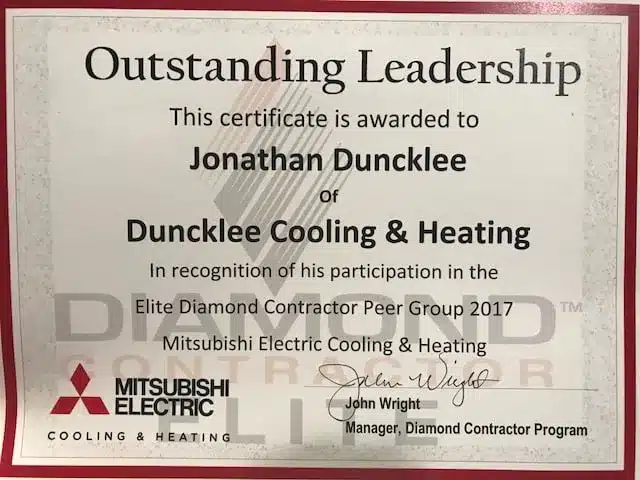2017 Outstanding Leadership Certificate Connecticut Jonathan Duncklee 2017 Outstanding Leadership Certificate at Connecticut